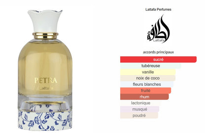 Lattafa Petra - Échantillon de Parfum 5ml/2ml - Format de Voyage - Parfum du Moyen-Orient