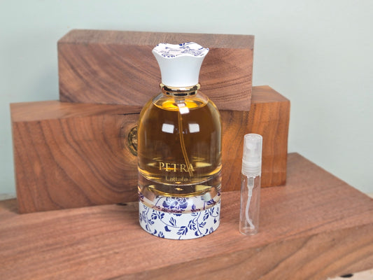 Lattafa Petra - Échantillon de Parfum 5ml/2ml - Format de Voyage - Parfum du Moyen-Orient