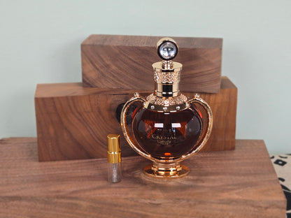Lattafa Pure Crystal - 5ml/2ml Perfume Sample - Travel Size - Middle Eastern Fragrance