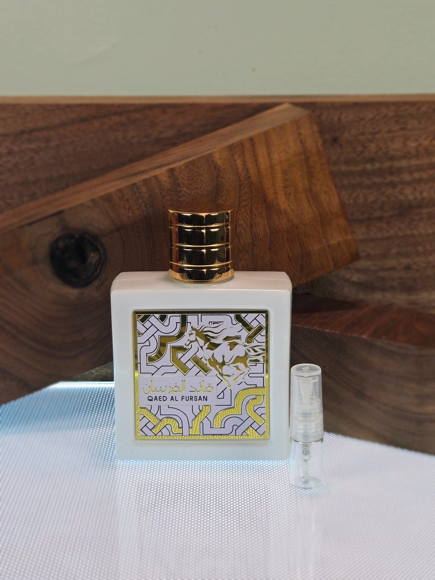 Lattafa Qaed Al Fursan Unlimited - Perfume Sample 5ml/2ml - Travel Size - Middle Eastern Perfume