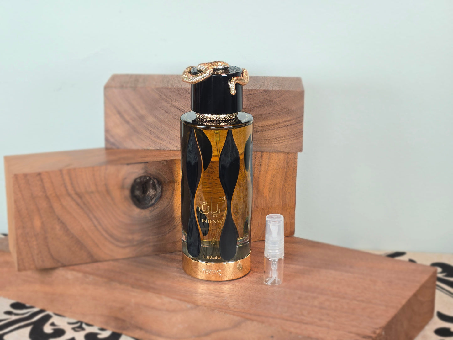 Lattafa Teriaq Intense - Perfume Sample 5ml/2ml - Travel Size - Middle Eastern Fragrance