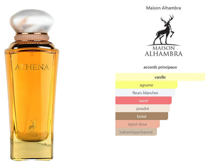 Maison Alhambra Athena - Perfume Sample 5ml/2ml - Travel Size - Middle Eastern Fragrance