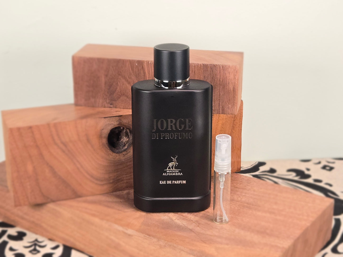 Maison Alhambra Jorge Di Profumo - Perfume Sample 5ml/2ml - Travel Size - Middle Eastern Fragrance