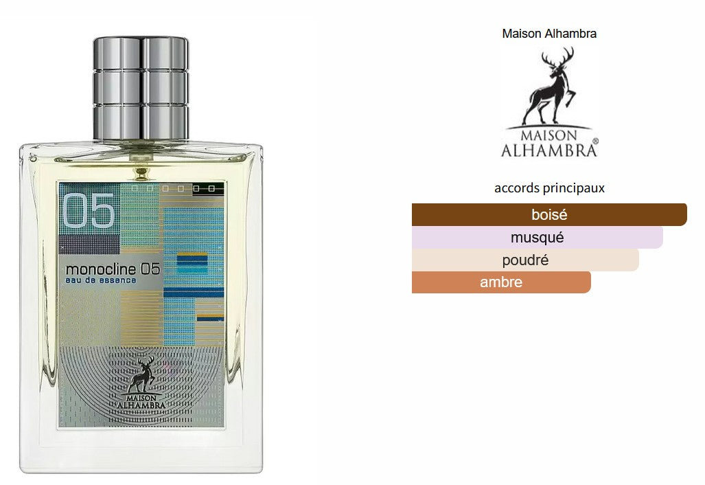 Maison Alhambra Monocline 05 - Perfume Sample 5ml/2ml - Travel Size - Middle Eastern Fragrance