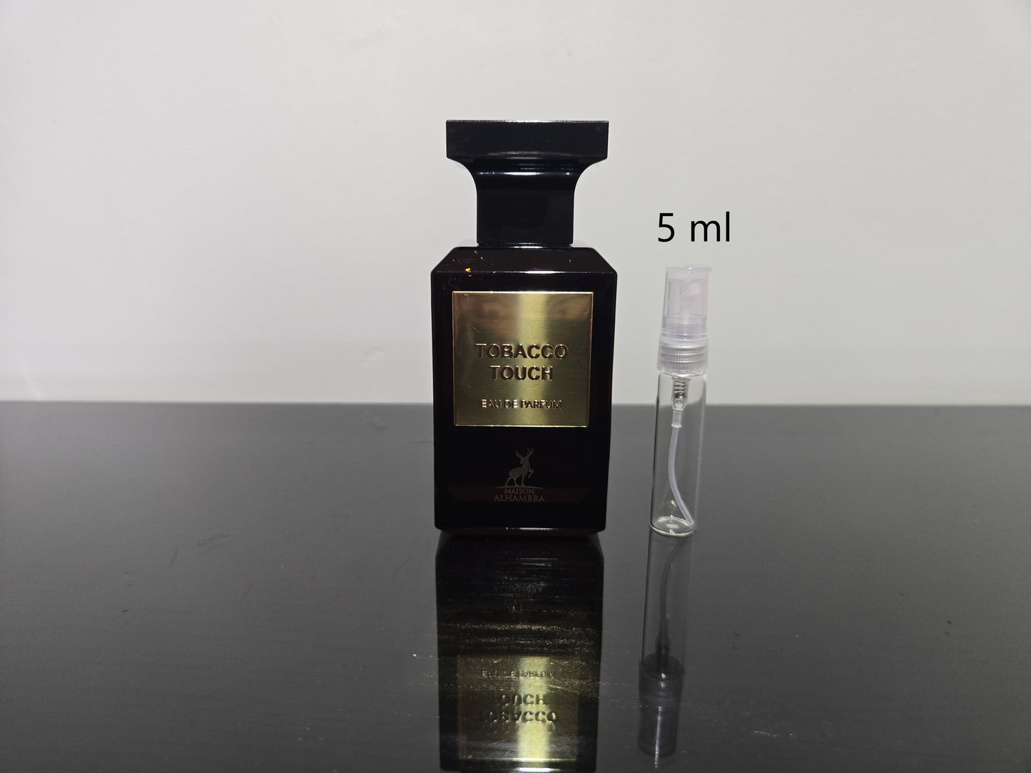 Maison Alhambra Tobacco Touch - Échantillon de Parfum Arabe 5ml/2ml - Format de Voyage