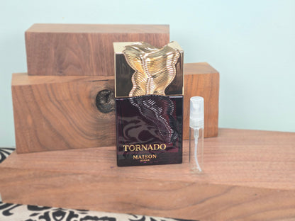 Maison Asrar Tornado - Échantillon de Parfum 5ml/2ml - Format de Voyage - Parfum du Moyen-Orient