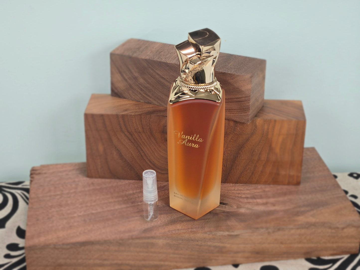 Maison Asrar Vanilla Aura - 5ml/2ml Perfume Sample - Travel Size - Middle Eastern Fragrance