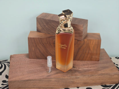 Maison Asrar Vanilla Aura - 5ml/2ml Perfume Sample - Travel Size - Middle Eastern Fragrance