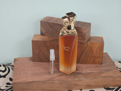 Maison Asrar Vanilla Aura - 5ml/2ml Perfume Sample - Travel Size - Middle Eastern Fragrance