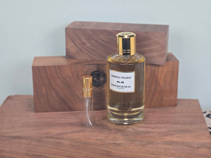 Mancera Hindu Kush - Fragrance Sample 5ml/2ml - Travel Size - Middle Eastern Perfume
