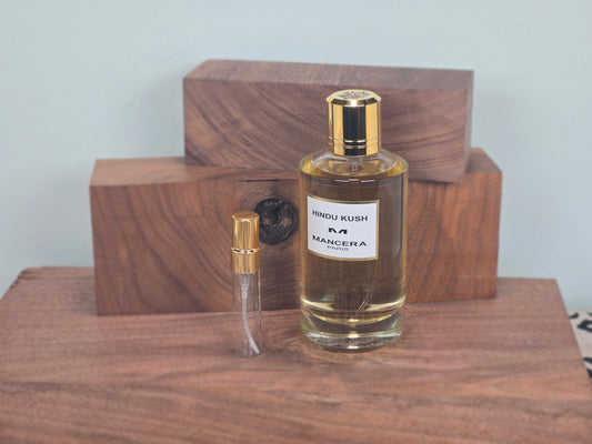 Mancera Hindu Kush - Échantillon de Parfum 5ml/2ml - Format de Voyage - Parfum du Moyen-Orient