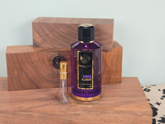 Mancera Purple Flowers - Échantillon de Parfum 5ml/2ml - Format de Voyage - Parfum du Moyen-Orient