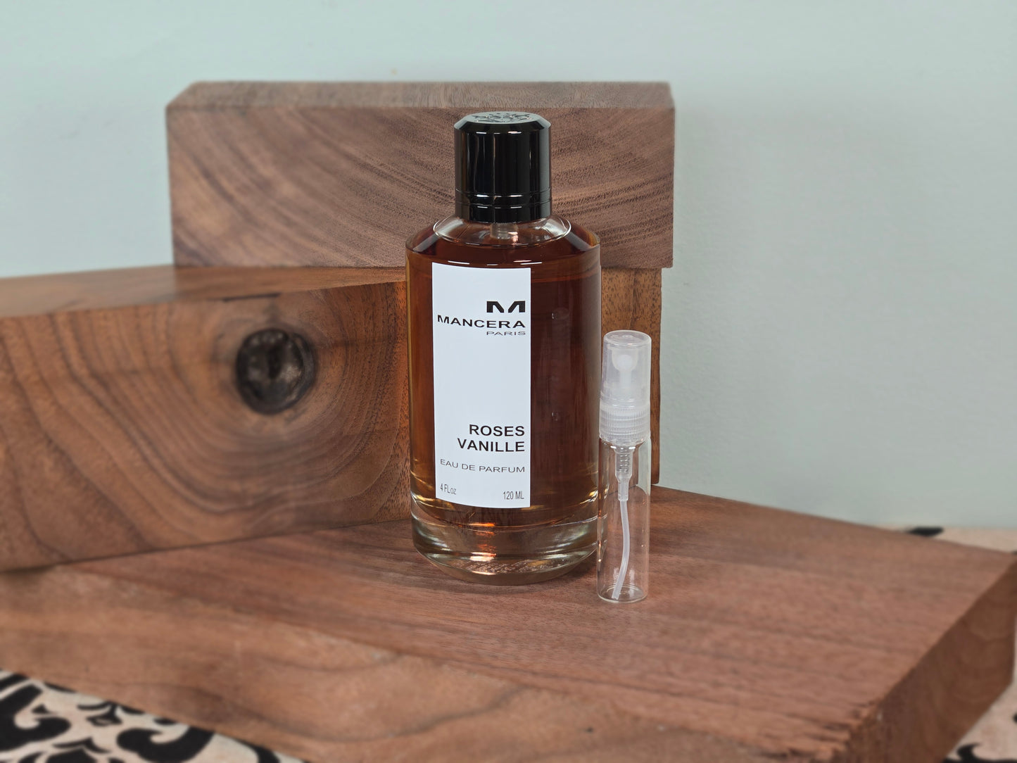 Mancera Roses Vanilla - 5ml/2ml Perfume Sample - Travel Size - Middle Eastern Fragrance