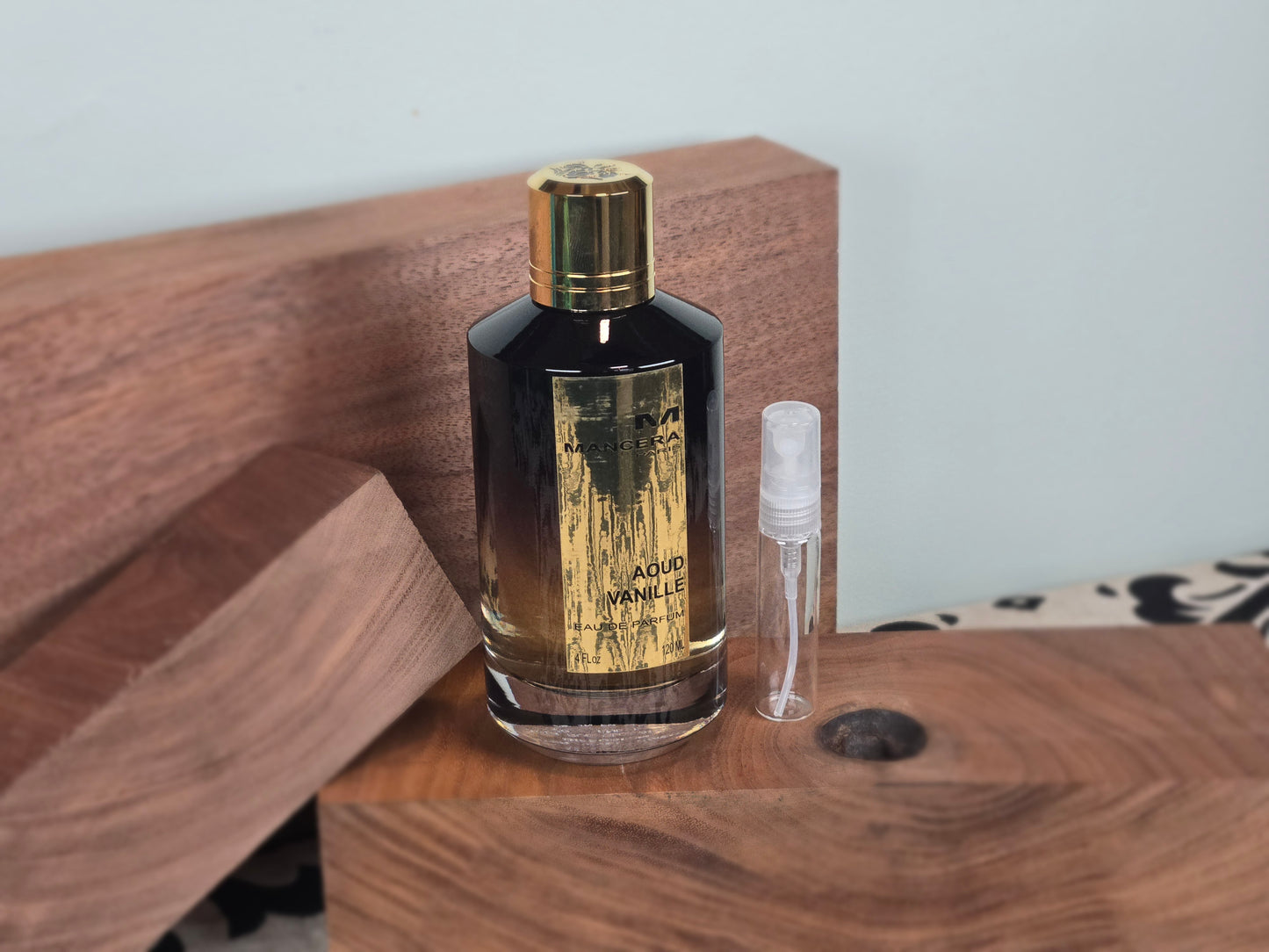 Mancera Aoud Vanille - Échantillon de Parfum 5ml/2ml - Format de Voyage - Parfum du Moyen-Orient