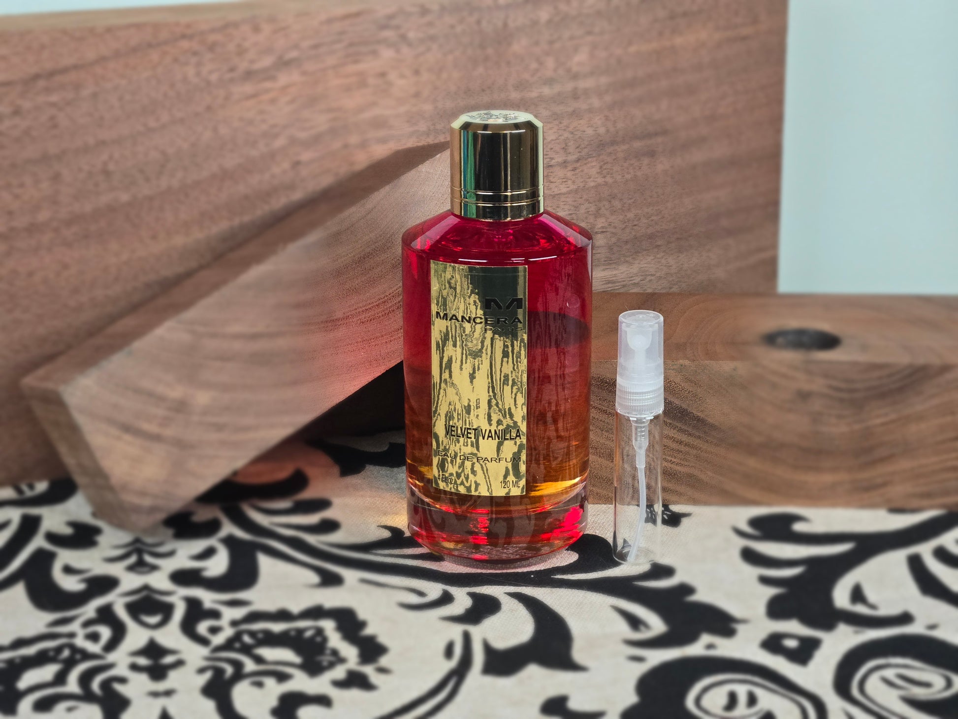 Mancera Velvet Vanilla Perfume Sample 5ml/2ml Travel Size