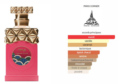Paris Corner Minya Caramel Dulce - Perfume Sample 5ml/2ml - Travel Size - Middle Eastern Fragrance