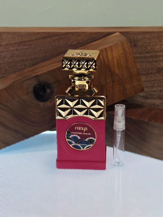 Paris Corner Minya Caramel Dulce - Perfume Sample 5ml/2ml - Travel Size - Middle Eastern Fragrance