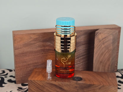 Paris Corner AZM - Perfume Sample 5ml/2ml - Travel Size - Middle Eastern Fragrance