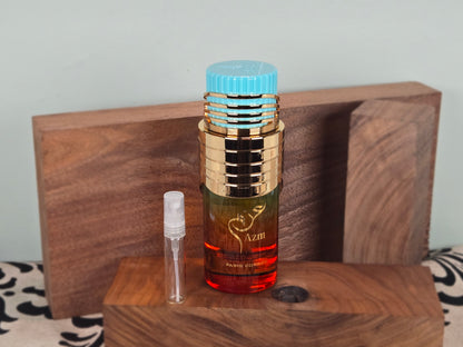 Paris Corner AZM - Perfume Sample 5ml/2ml - Travel Size - Middle Eastern Fragrance