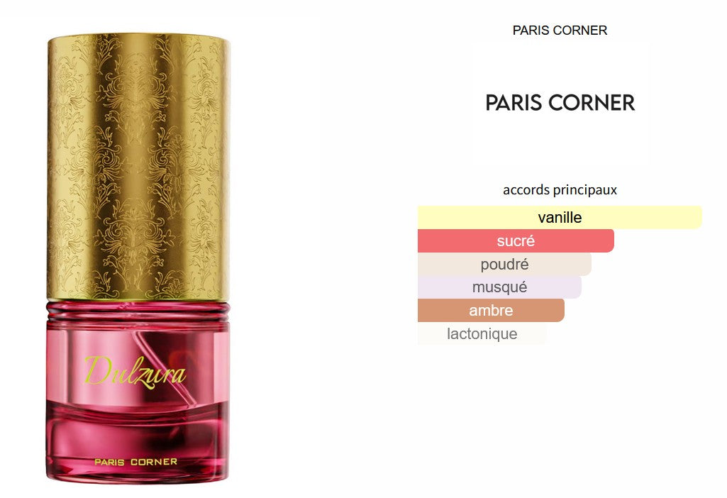 Paris Corner Dulzura - Perfume Sample 5ml/2ml - Travel Size - Middle Eastern Fragrance