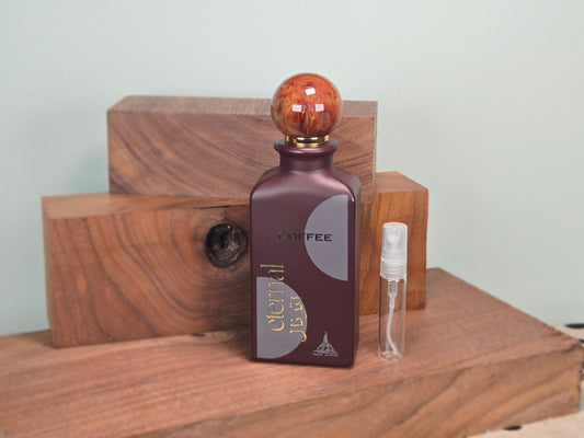 Paris Corner Eternal Coffee - Perfume Sample 5ml/2ml - Travel Size - Middle Eastern Fragrance