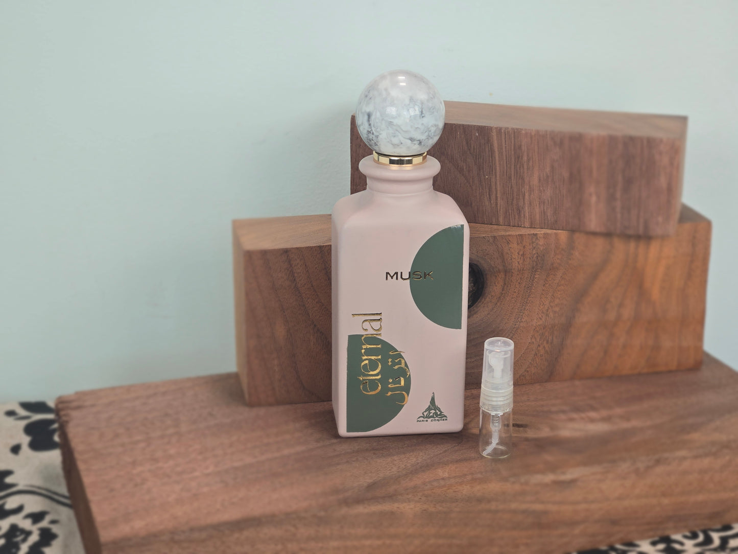 Paris Corner Eternal Musk - Perfume Sample 5ml/2ml - Travel Size - Middle Eastern Fragrance