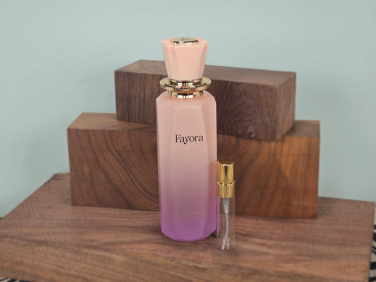 Paris Corner Fayora - Échantillon de Parfum 5ml/2ml - Format de Voyage - Parfum du Moyen-Orient