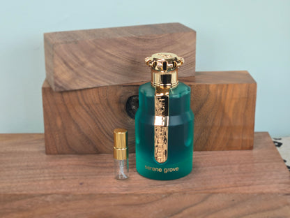 Paris Corner Luer D'Espoir Emir Serene Grove - Perfume Sample 5ml/2ml - Travel Size - Middle Eastern Perfume
