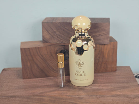 Paris Corner Miel Vanille - Échantillon de Parfum 5ml/2ml - Format de Voyage - Parfum du Moyen-Orient