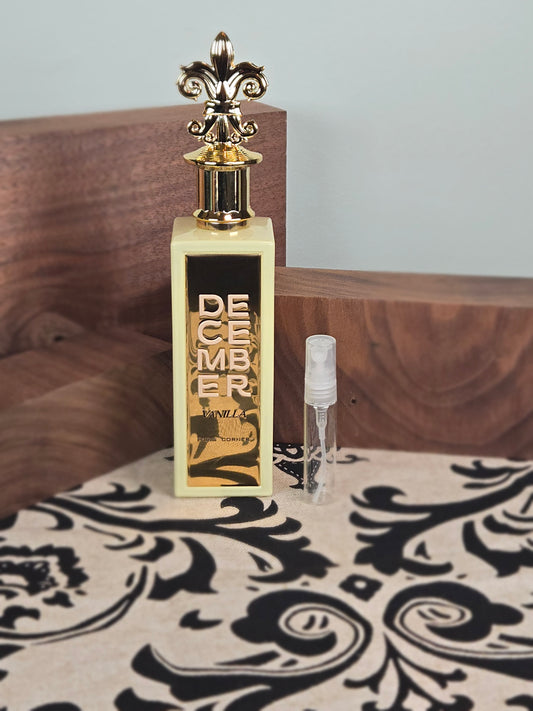 Paris Corner December Vanilla - Arabian Perfume Sample 5ml/2ml - Travel Size