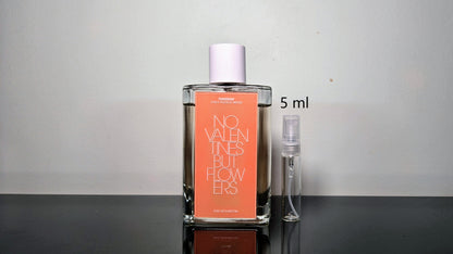 Zara No Valentines But Flowers - Perfume Sample 5ml/2ml - Affordable Travel Size