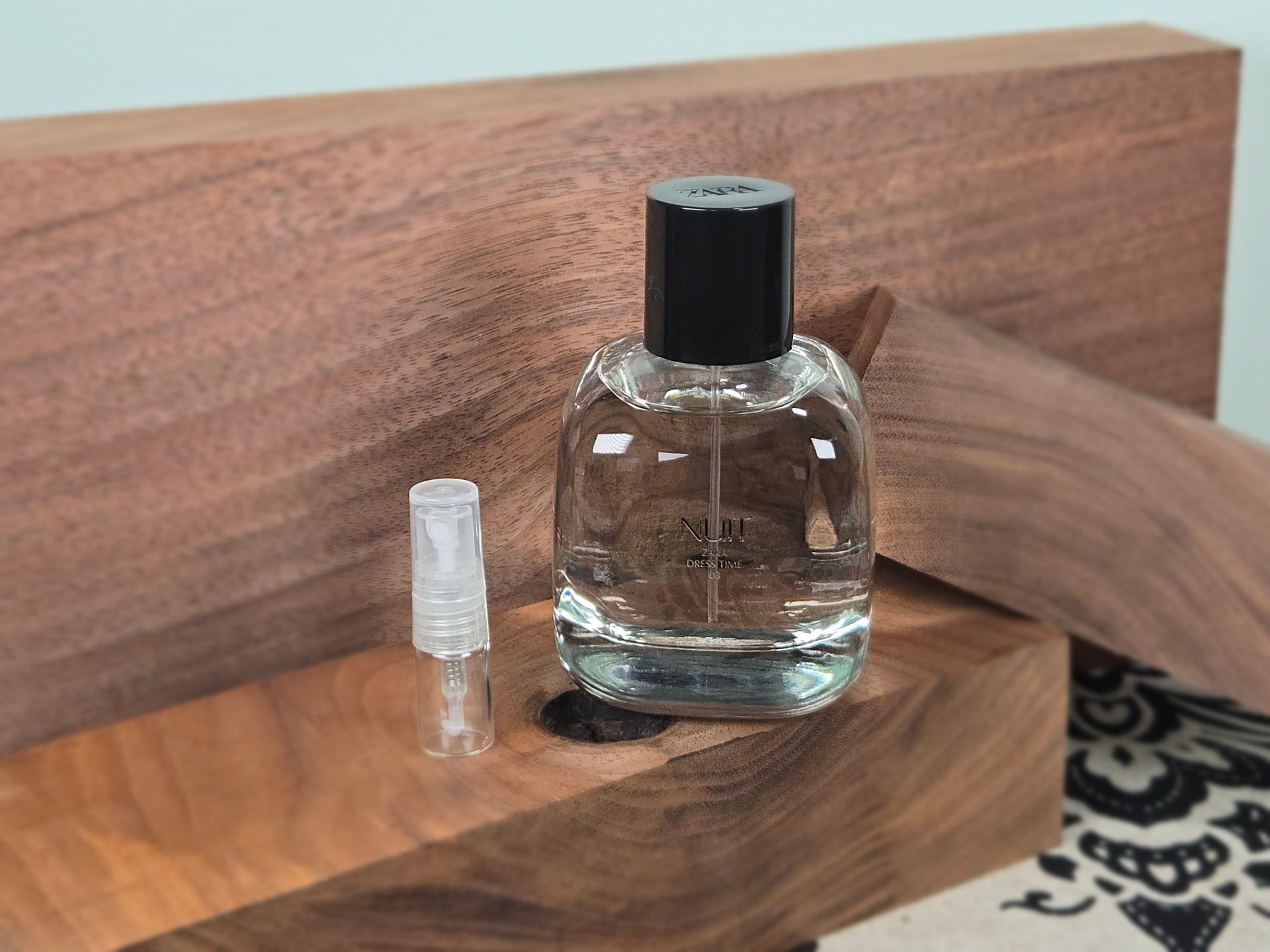 Zara Nuit Perfume Sample 5ml/2ml Affordable Travel Size