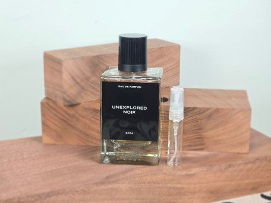 Zara Unexplored Noir - Perfume Sample 5ml/2ml - Affordable Travel Size