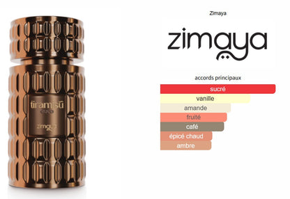 Zimaya Tiramisu Coco - Perfume Sample 5ml/2ml - Travel Size - Middle Eastern Fragrance