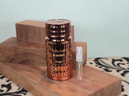 Zimaya Tiramisu Coco - Perfume Sample 5ml/2ml - Travel Size - Middle Eastern Fragrance
